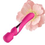 stymulator b series silicone dual massager pulsator usb 77 function pink - galeria 1