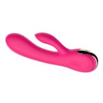wibrator silicone vibrator usb 7 function booster heating - galeria 1