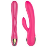 wibrator silicone vibrator usb 7 function booster heating - galeria 4