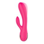 wibrator silicone vibrator usb 7 function booster heating - galeria 8