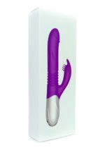 wibrator silicone vibrator usb 10 function expander and thrusting function - galeria 8
