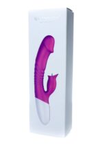 wibrator silicon vibrator 7 function and heating mode purple - galeria 12