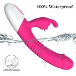 wibrator silicone vibrator usb 7 powerful licking and thrusting modes - galeria 6
