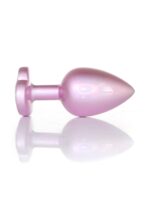 plug jewellery pearl pink heart plug clear l - galeria 1