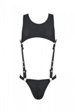 meskie body adam czarne - galeria 2