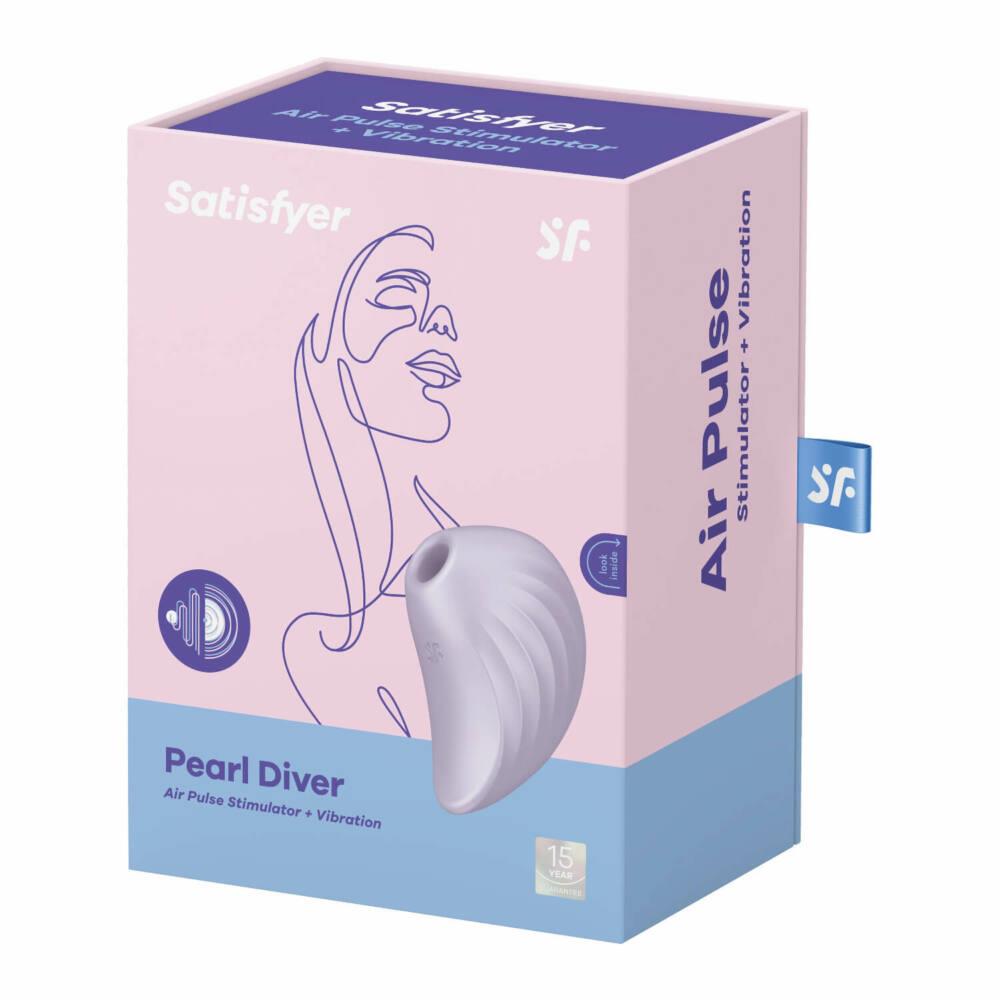 73-4037240 Stymulator-Pearl Diver (Violet) - obrazek 1
