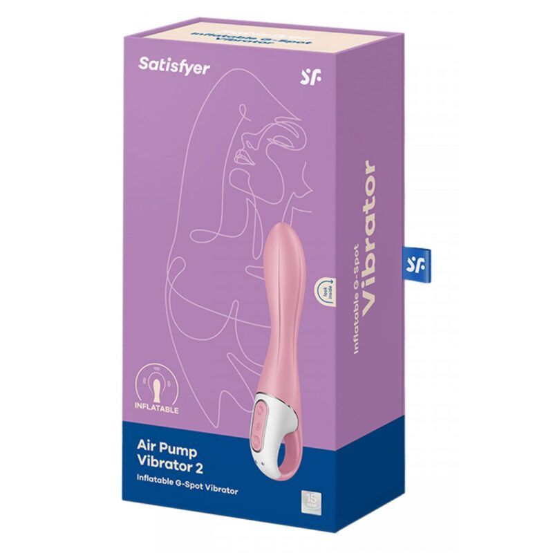 air pump vibrator 2 light red - zdjęcie produktu
