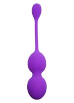 vibrating kegel balls 32mm 80g purple 10 function usb b series - zdjęcie produktu