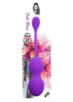 vibrating kegel balls 32mm 80g purple 10 function usb b series - galeria 2