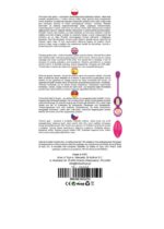 vibrating kegel balls 32mm 80g pink 10 function usb remote control b series - galeria 4