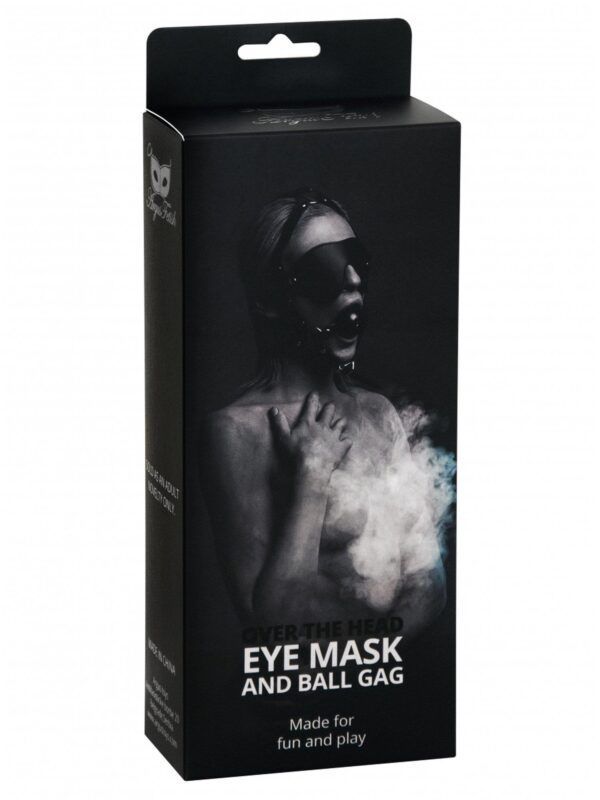 eye mask with ball gag - zdjęcie produktu