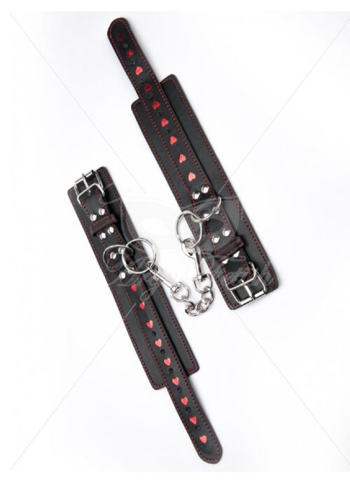 heart ankle cuffs - zdjęcie produktu