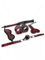 zestaw 5 pieces leopard bondage panterka - zdjęcie produktu