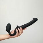 semi realistic bendable strap on black s - galeria 6
