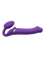 vibrating strap on l purple - zdjęcie produktu