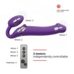 vibrating strap on l purple - galeria 3