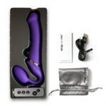 vibrating strap on l purple - galeria 8