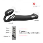 vibrating strap on m black - galeria 3