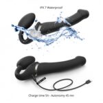 vibrating strap on m black - galeria 6