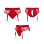 harness lingerie diva xl red - galeria 4