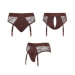 harness lingerie diva xxl chocolate - galeria 4