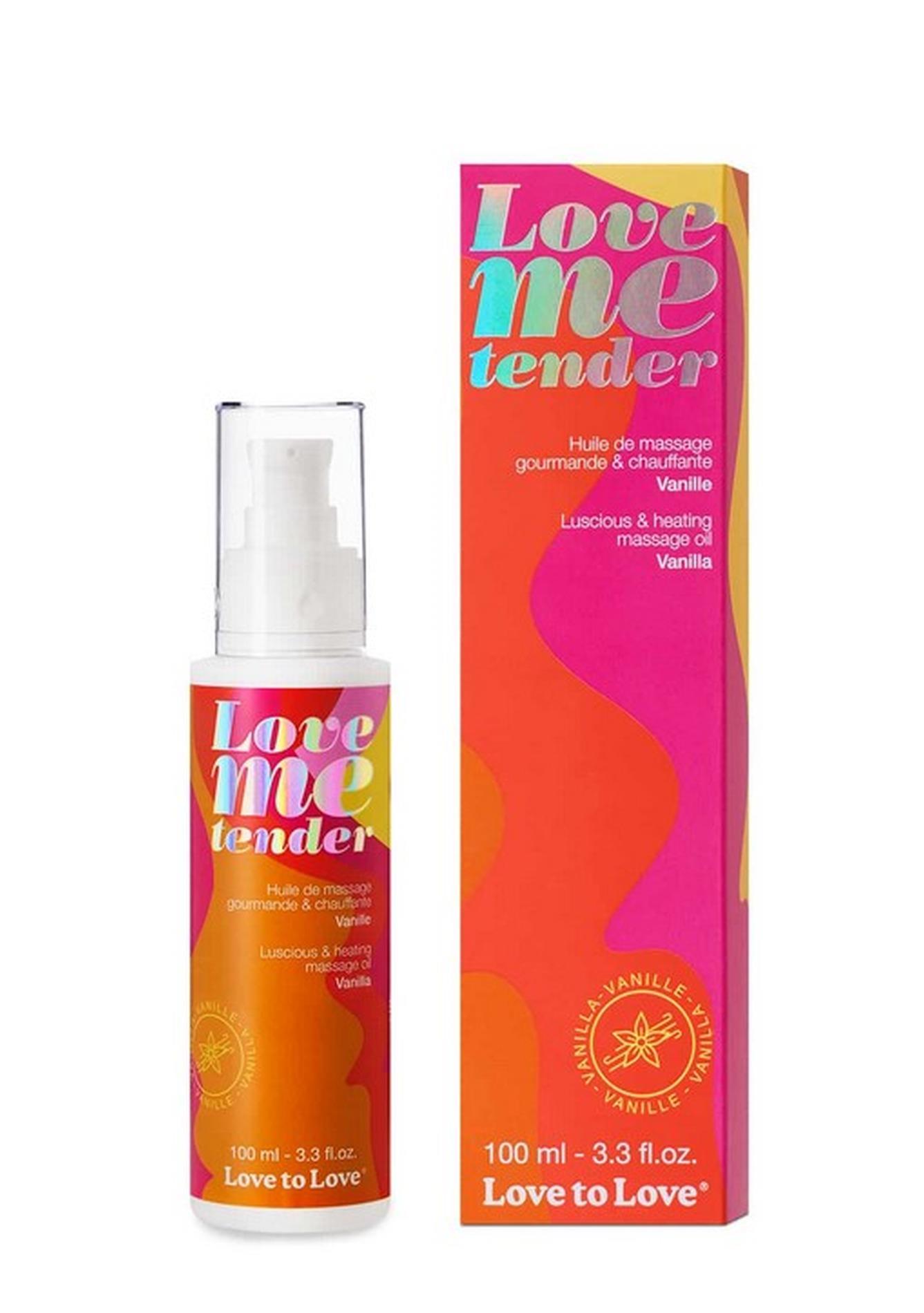 80-6040270_01 LOVE ME TENDER - MASSAGE OIL - VANILLA 100ML / 3.3FL.OZ. - obrazek 1