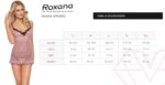 koszulka nocna i stringi danae rozowa - galeria 3