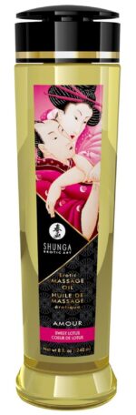 massage oil amour sweet lotus - zdjęcie produktu