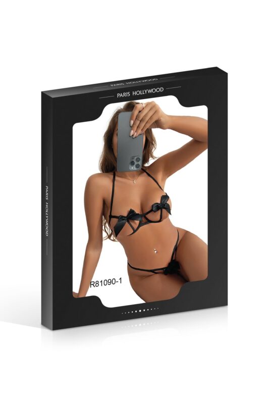 komplet bielizny novaria 2 czesciowy czarny - galeria 1