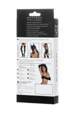 glossy gloves selina black m - galeria 3