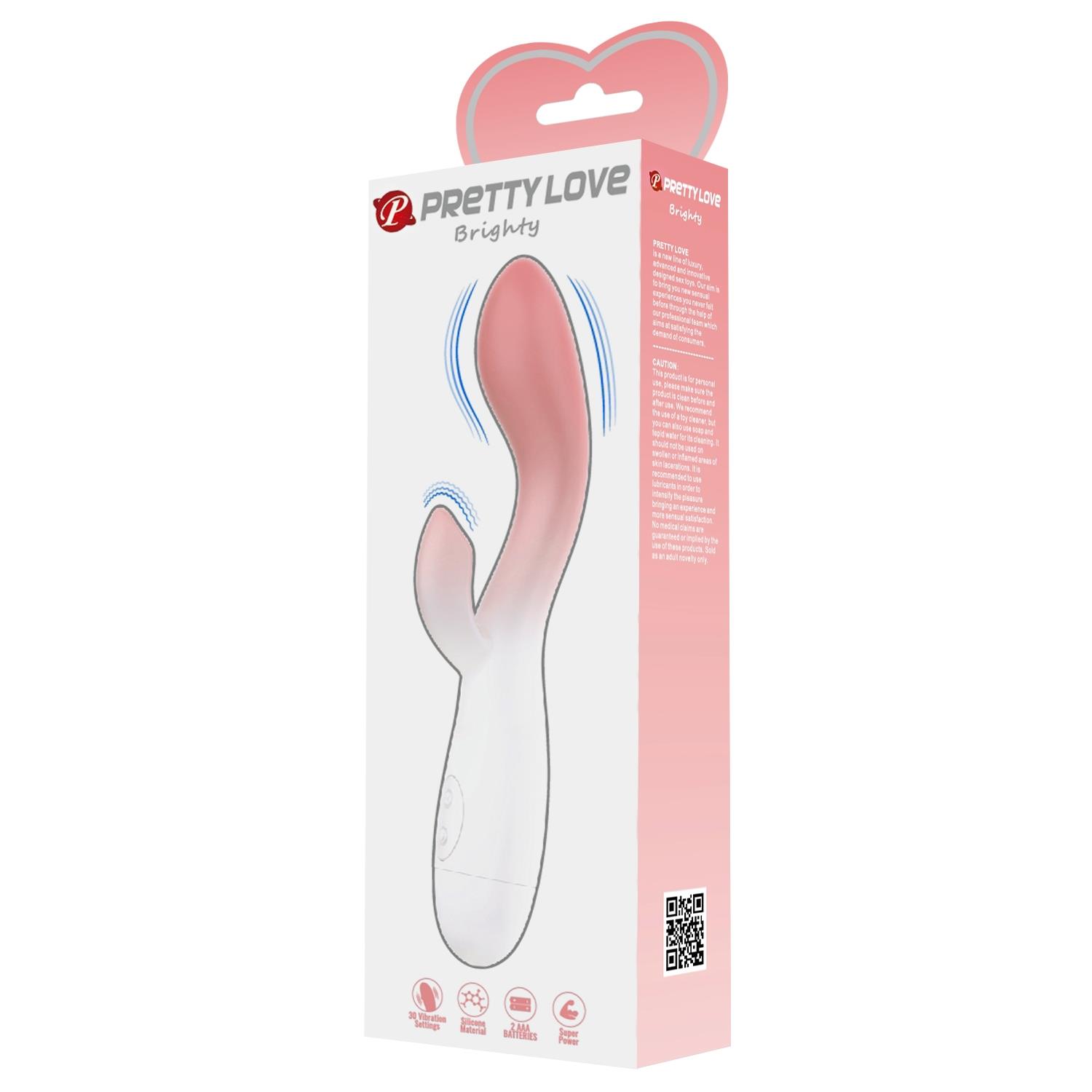 BI-014174-A5_11 PRETTY LOVE - Brighty, 30 vibration functions, ABS Silicone - obrazek 1
