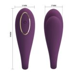 pretty love august mobile app long distance control 12 vibration functions abs silicone usb rechargeable - galeria 13