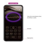 pretty love august mobile app long distance control 12 vibration functions abs silicone usb rechargeable - galeria 5