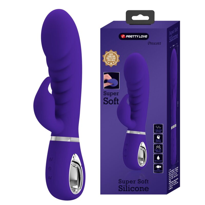 pretty love prescott purple 7 function vibrations - zdjęcie produktu