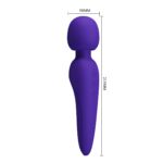 pretty love meredith dark purple 5 levels of speed control memory function 7 vibration functions - galeria 8