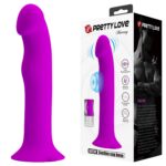 pretty love murray purple 12 vibration functions 12 pulse wave settings suction base - zdjęcie produktu
