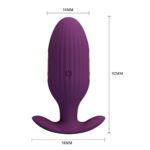 pretty love jefferson 12 vibration functions 3 electric shock functions mobile app long distance control - galeria 6