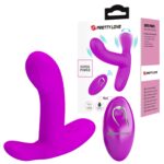 pretty love geri purple 12 vibration functions 3 licking settings wireless remote control - zdjęcie produktu