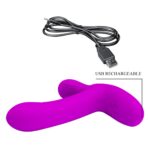 pretty love geri purple 12 vibration functions 3 licking settings wireless remote control - galeria 7
