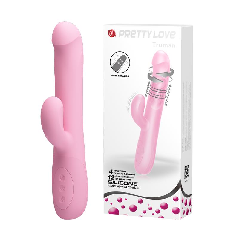 BW-069004 PRETTY LOVE - TRUMAN USB 4 rot. 12 vibration - obrazek 1