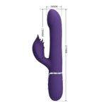 pretty love falin dark purple 7 vibration functions 4 rolling functions memory function - galeria 8