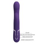 pretty love falin dark purple 7 vibration functions 4 rolling functions memory function - galeria 9