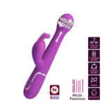 pretty love dejon purple 7 vibration functions 4 thrusting settings 4 rotation functions - galeria 1