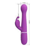 pretty love dejon purple 7 vibration functions 4 thrusting settings 4 rotation functions - galeria 8