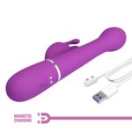 pretty love dejon purple 7 vibration functions 4 thrusting settings 4 rotation functions - galeria 10