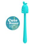 cute bunny flirting stick 7 vibration functions magnetic usb charging 2 - galeria 1