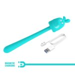 cute bunny flirting stick 7 vibration functions magnetic usb charging 2 - galeria 9