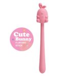 cute bunny flirting stick 7 vibration functions magnetic usb charging - galeria 1