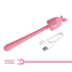 cute bunny flirting stick 7 vibration functions magnetic usb charging - galeria 9