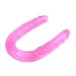 jelly flexible double dong pink - galeria 1